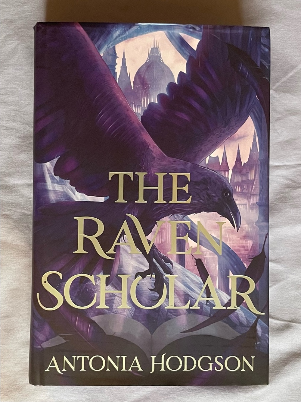 Illumicrate Exclusive Limited Edition: The Raven Scholar by Antonia Hodgson (Aut